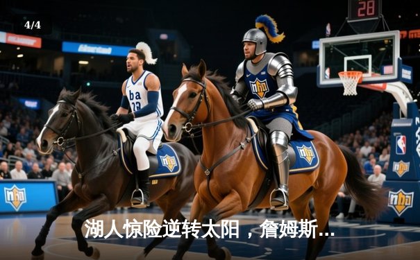 湖人惊险逆转太阳，詹姆斯关键时刻定乾坤 - 4